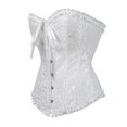 thumbnail image 2 of Grebrafan Bustiers Corsets Women Burlesque White 2XL, 2 of 5
