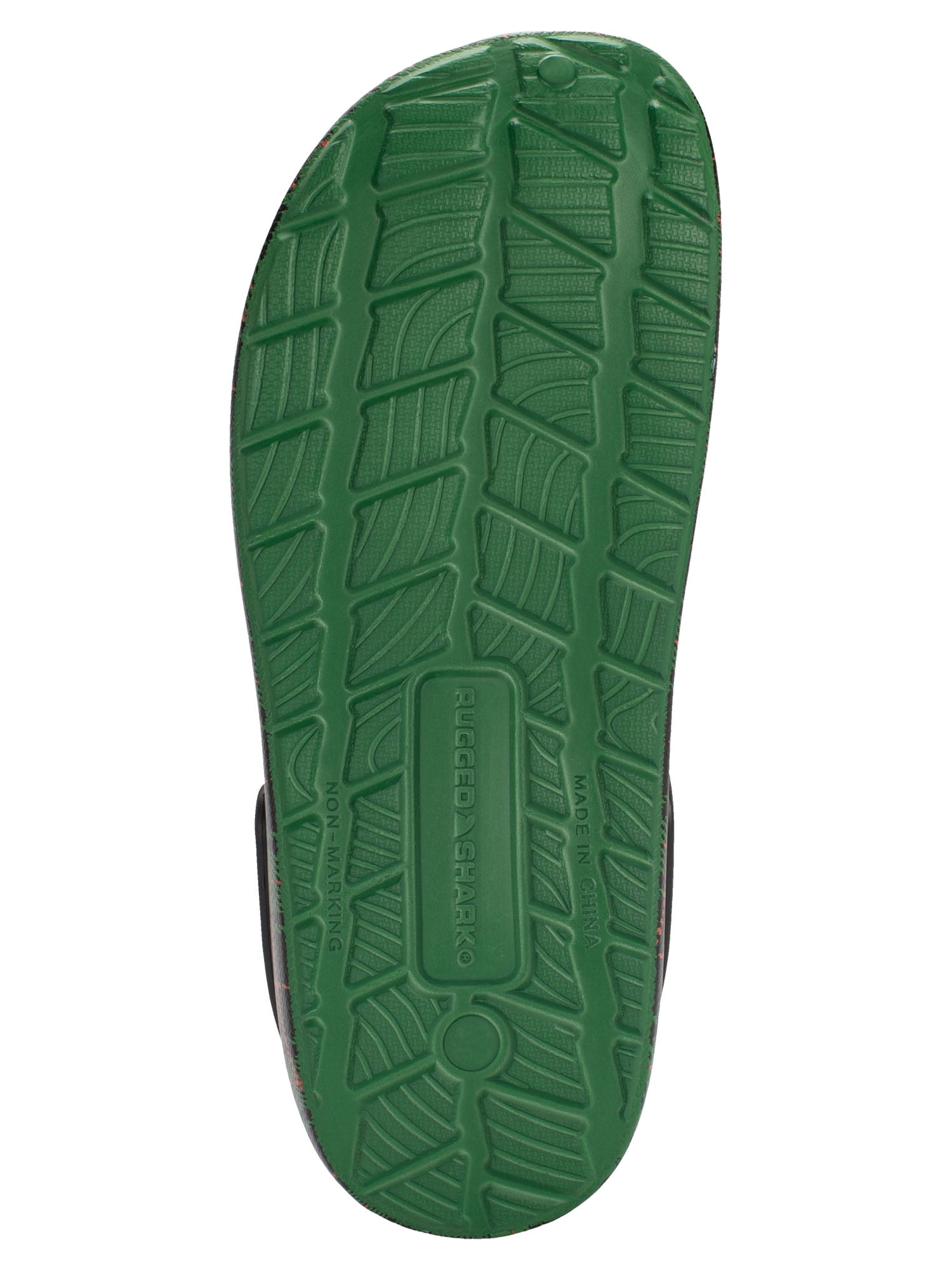 Rugged Shark Men's Holiday Comfort EVA Clog Sandals