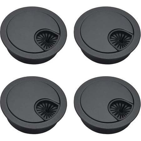 Pyzl Computer Grommet 60mm 4pcs Metal Cable Grommet Desk Table Grommet ...
