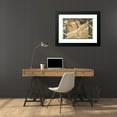 thumbnail image 4 of Henri Jules Ferdinand Bellery-Defonaines 24x18 Black Modern Framed Museum Art Print Titled - The Enigma (The Enigma) (1898), 4 of 5