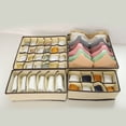 thumbnail image 1 of Caja De Almacenamiento De Ropa Interior Plegable 4 Piezas, 1 of 5