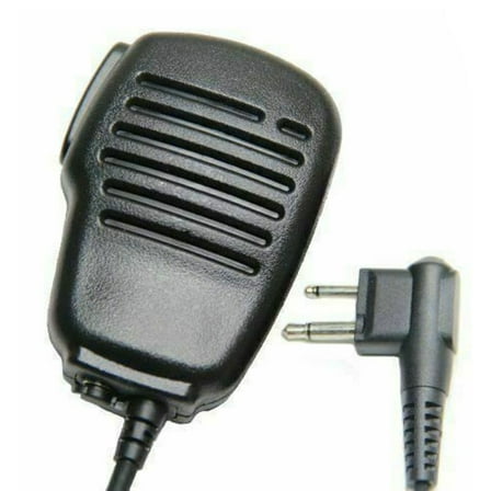 Rainproof Shoulder Speaker Mic 2-Pin for Motorola EP450 Two-Way Radio Microphone Repair Parts