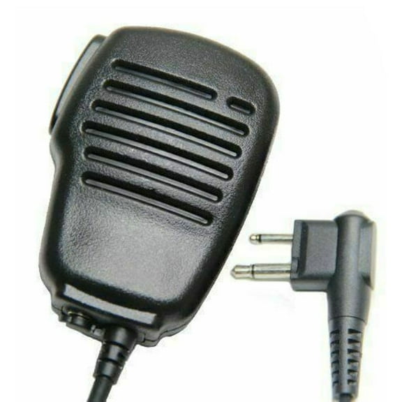 Rainproof Shoulder Speaker Mic 2-Pin for Motorola EP450 Two-Way Radio Microphone Repair Parts
