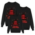 thumbnail image 4 of breaise Matching Family Christmas Sweatshirt Ugly Holiday Graphic Pullover Long Sleeve Crewneck Sweatshirt Casual, 4 of 4