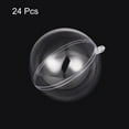 thumbnail image 2 of Unique Bargains Plastic Ornaments Ball 2-inch Clear 24 Pcs, 2 of 6