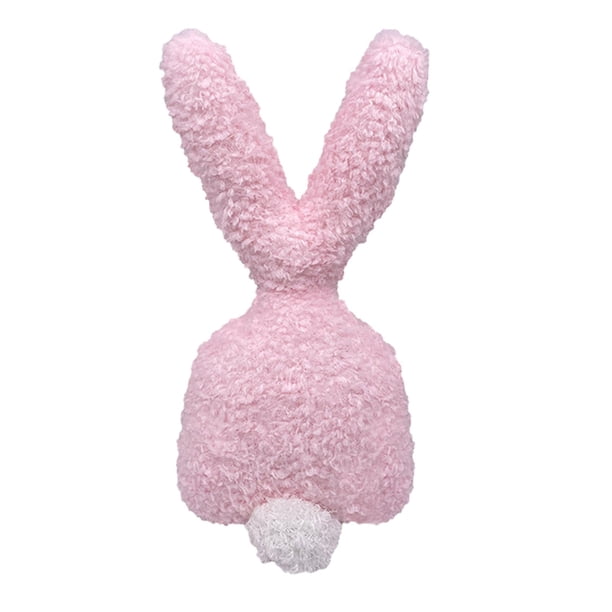 Almohada decorativa para fiestas, regalos, conejo de peluche, conejito de Pascua, juguete de peluche para Rosa