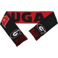 thumbnail image 2 of FOCO NCAA Georgia Bulldogs Reversible Split Logo Scarf 66", 2 of 2