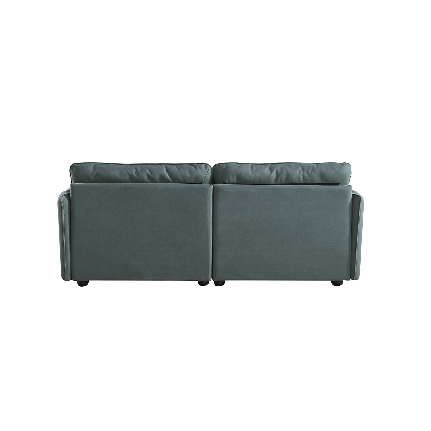 Resenkos 76" W Large Deep Seat Futon Sofa for Small Space Decor Tufted Fabric Love Seat with Wood Legs, 3-seat Upholstered Loveseat Couch Furniture Green Resenkos 76" W Large Deep Seat Futon Sofa for Small Space Decor Tufted Fabric Love Seat with Wood Legs, 3-seat Upholstered Loveseat Couch Furniture Green