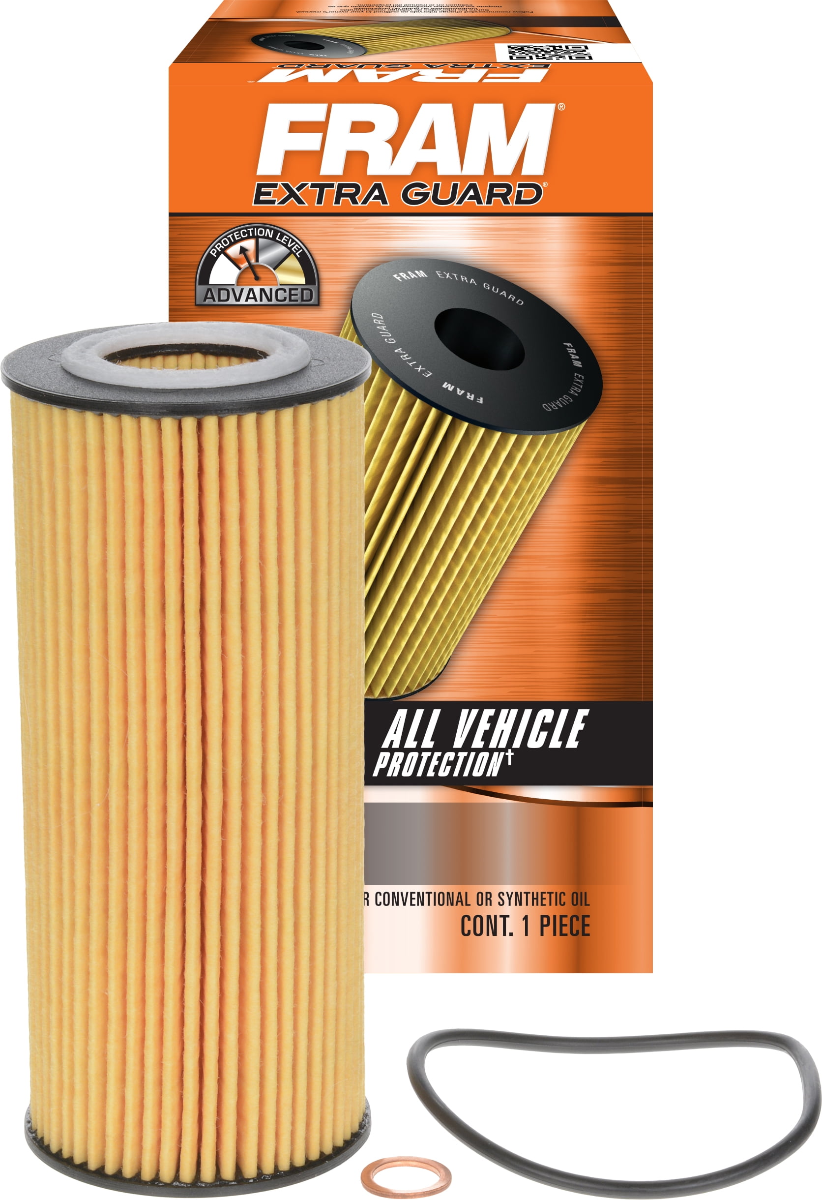 10K Mile Change Interval Oil Filter FRAM Extra Guard CH9994