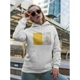 thumbnail image 2 of Vatican Flag Design Hoodie Women -Image by Shutterstock, Female Large, 2 of 4