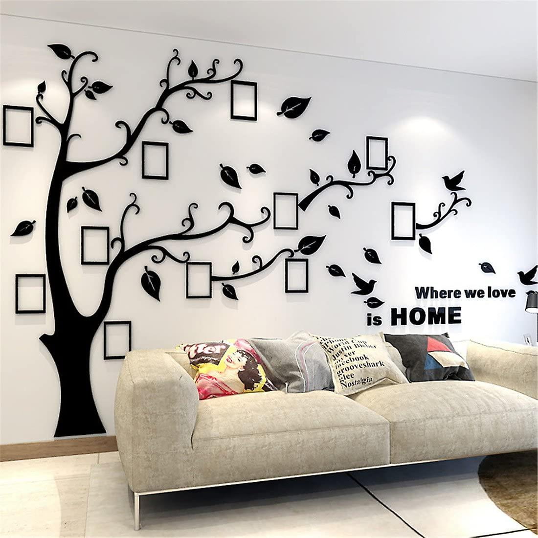 Wall Sticker Tree 3d Diy Wall Sticker With Photo Frame Photo Tree Wall Sticker For Family Kids Room Living Room Bedroom Wall Decor | Walmart Canada Wall Sticker Tree 3d Diy Wall Sticker With Photo Frame Photo Tree Wall Sticker For Family Kids Room Living Room Bedroom Wall Decor | Walmart Canada