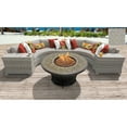 thumbnail image 1 of TK Classics Fairmont 06A Wicker 6 Piece Fire Pit Patio Set, 1 of 2