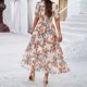 thumbnail image 3 of WILLBEST Vestidos Casuales Para Mujer Verano 2025 Vestido Estampado De Manga Corta Con Cintura Para Mujer Estilo Primavera/Verano, 3 of 3