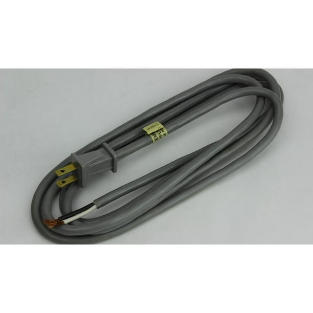 8' x 16 Gauge/13 Amp Replacement Cord Ace Extension Cords 32311 Grey