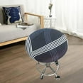 thumbnail image 2 of Stretchable Round Bar Stool Cover 11-16" Washable Dustproof Elastic Seat Cover Polyester 28-40cm for home and hotel Use - B, 2 of 7