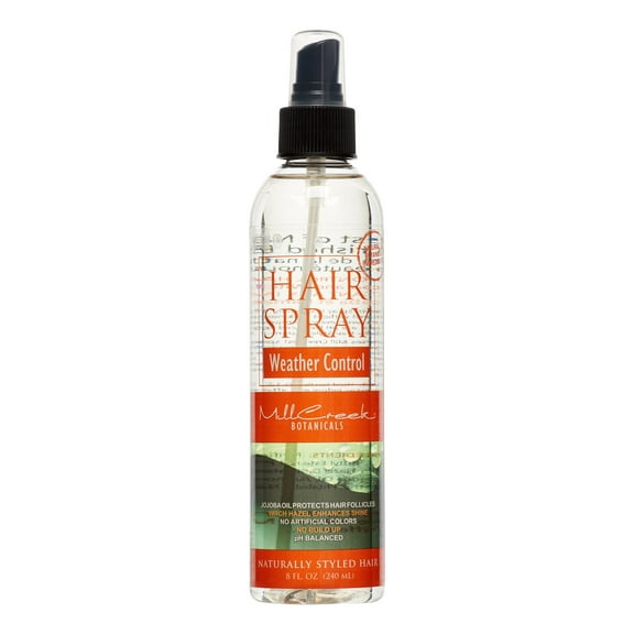 Mill Creek Hair Spray, Weather Control, 8 Oz