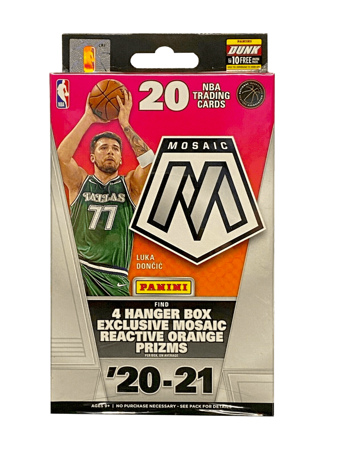 20-21 Panini Mosaic Basketball Hanger Box