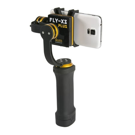 Image of Ikan FLY-X3-PLUS 3-Axis Smartphone Gimbal Stabilizer Includes GoPro Small and Larger Gimbal Cradles