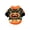 Black, variant on Halloween Dog Sweater S Beige – Pumpkin Knit Turtleneck Pet Winter Pullover Soft Festive Cat and Dog Costume for Small and Medium Breeds – 1 Pack
