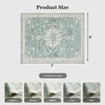 thumbnail image 5 of CHITOOMA 5'x7' Boho Area Rugs for Living Room, Machine Washable Stain Resistant Non-Shed Carpet, Floral Area Rug with Non-Slip Backing for Bedroom, Dining Room, Dorm, Office, 5 of 9
