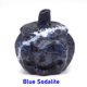 thumbnail image 1 of Estatua de calavera de calabaza de 1,5 ", adorno de piedra Natural tallado a mano, estatuilla de Halloween, obsidiana, Jade, cristales curativos, decoración del hogar y la Oficina, 1 of 4