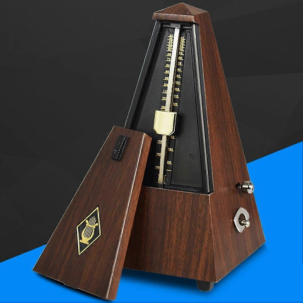 Mechanical Metronome Retro Music Timer Musical Inst ent Universal Precision Rhythm for Guitar Guzhteak color