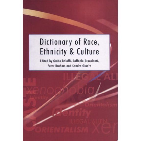 Pre-Owned Dictionary of Race, Ethnicity and Culture, 9780761969006, 0761969004, Paperback, First Edition edition