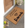 thumbnail image 2 of Halloween party decoration home door mat pumpkin Halloween activity Xuanguan diatom mud mat cross-border wholesale (004,40x60), 2 of 6
