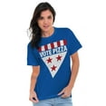 thumbnail image 4 of Vote Pizza Foodie USA Election Gym Men's Graphic T Shirt Tees Brisco Brands X, 4 of 6
