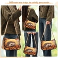thumbnail image 5 of ALAZA Hedgehog Autumn Women's Chain Shoulder Bag Hobo Handbag Tote Crossbody Purse, 5 of 7