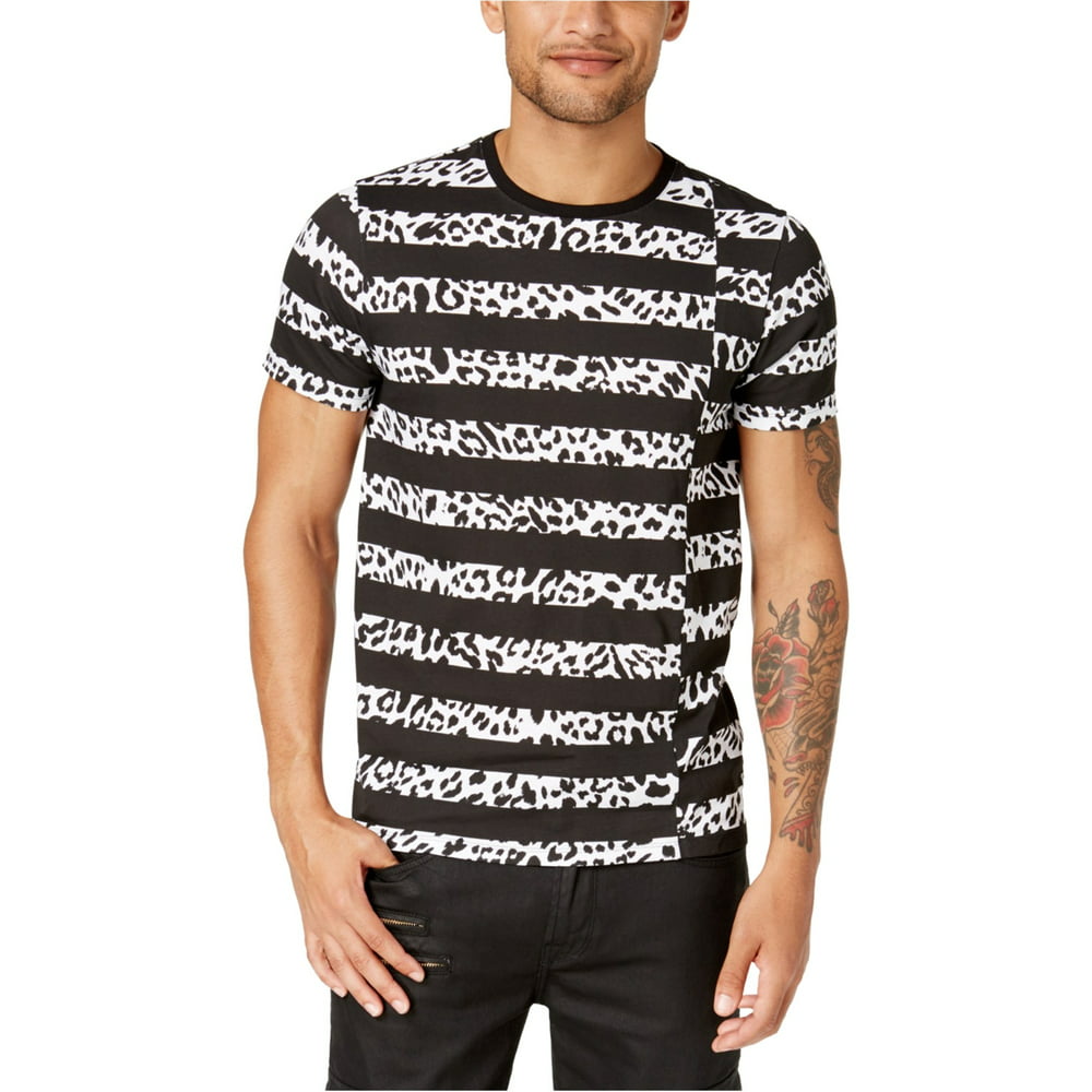GUESS - GUESS Mens Leopard Basic T-Shirt brillantwht M - Walmart.com ...