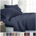 thumbnail image 1 of Home Collection IEH-4PC-FULL-PURPLE 4 Piece Ultra Soft Sheet Set Full Purple, 1 of 1