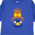 thumbnail image 4 of Inktastic Halloween Fall Cute Smiling Scarecrow Face Girls Long Sleeve Toddler T-Shirt, 4 of 5