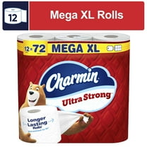 Charmin Toilet Paper Ultra Strong, 12 Mega XL Rolls