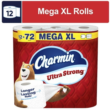 Charmin Toilet Paper Ultra Strong, 12 Mega XL Rolls