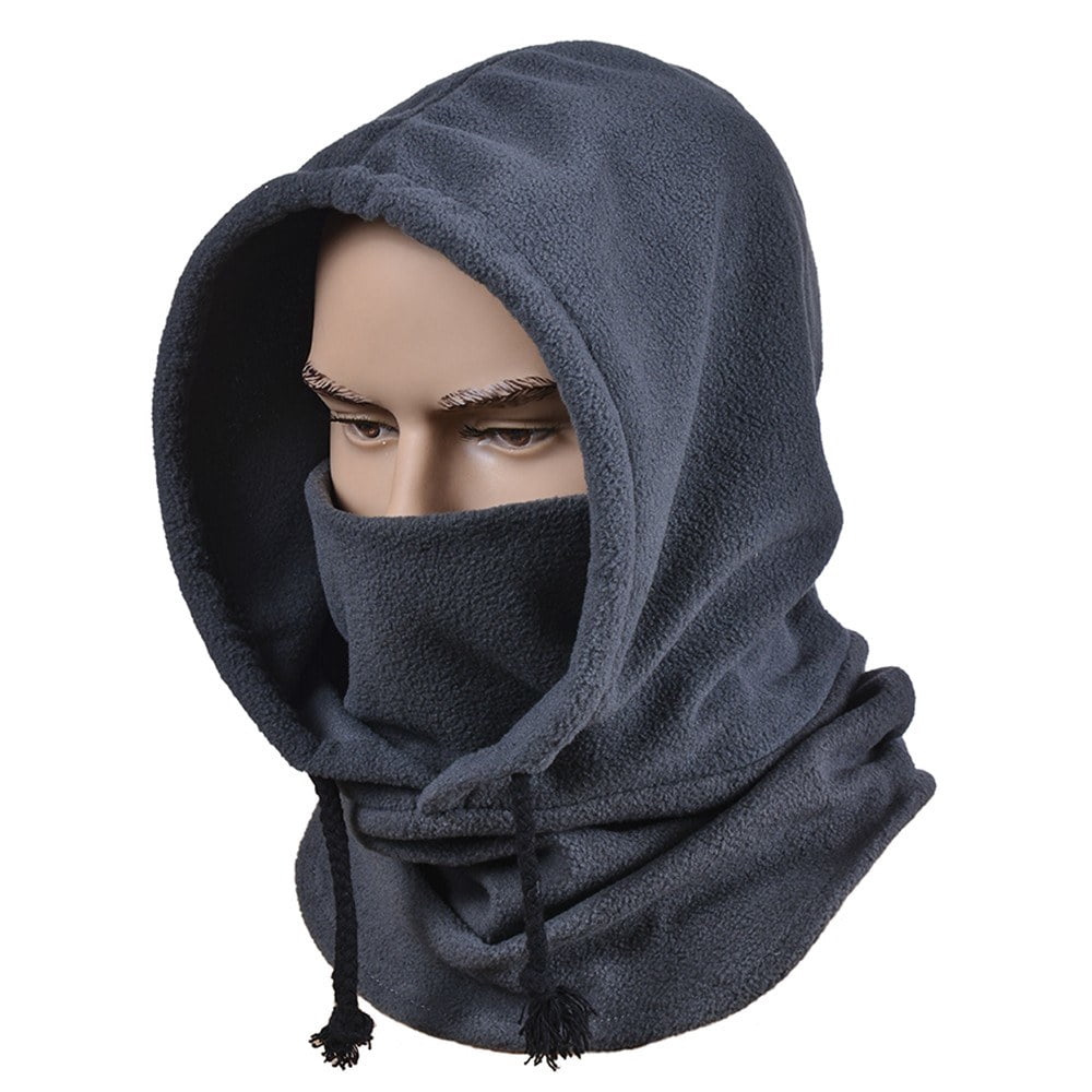Polar Fleece Balaclava Face Cover and Neck Warmer for Winter Sports