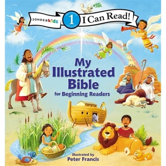 Pre-Owned I Can Read My Illustrated Bible: For Beginning Readers, Level 1 (Hardcover) 0310766796 9780310766797