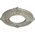 thumbnail image 3 of Ekena Millwork 9"OD x 4 1/8"ID x 5/8"P Benson Ceiling Medallion (Fits Canopies up to 4 1/8"), Hand-Painted Flash Gold, 3 of 7