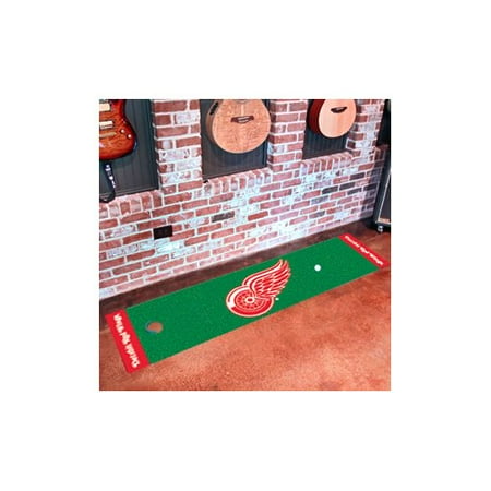 FanMats NHL Detroit Red Wings Putting Green Mat
