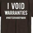 thumbnail image 2 of Instant Message - I Void Warranties - Men's Short Sleeve Graphic T-Shirt, 2 of 5