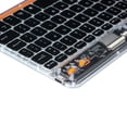 thumbnail image 2 of Teclado inalámbrico de 78 teclas Teclado mecánico de 3 modos (negro transparente) Likrtyny Para estrenar, 2 of 8