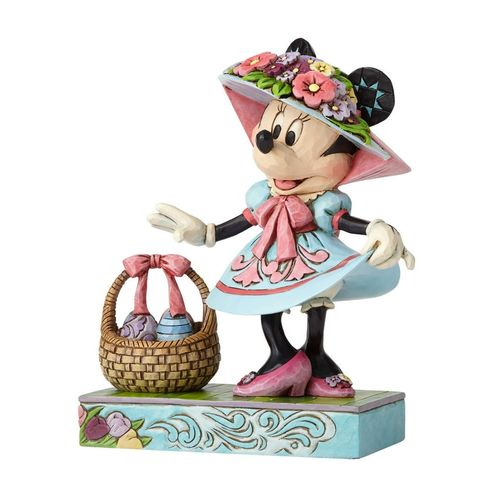 Jim Shore Disney Traditions Minnie Mouse in Easter Bonnet 4055429 New 2016 - Walmart.com