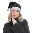thumbnail image 5 of Cauagu Fantasy Medieval Weaponry for Adult Christmas Hat,1-Pack Xmas Holiday Hat Santa Hat for Women & Men Festive Headwear Accessories Fit for Christmas/New Year/Party, 5 of 6
