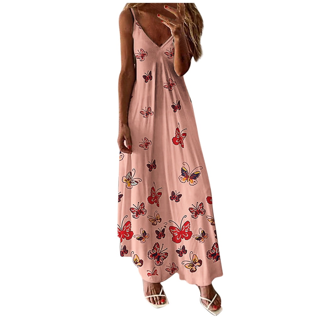 butterfly maxi dress uk