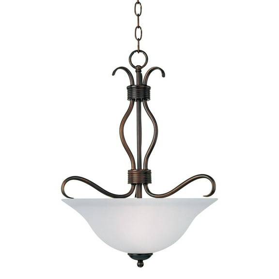Maxim Lighting - Basix-3 Light Invert Bowl Pendant in Contemporary style-17