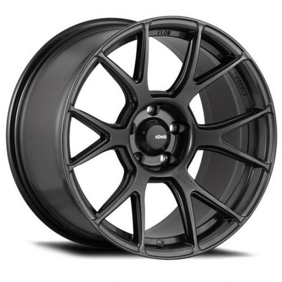 18 x 8.5 in. Ampliform 5 x 112 mm ET43 Wheel, Dark Metallic Graphite