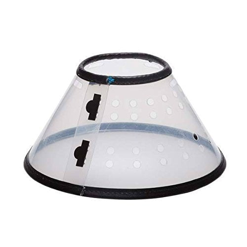 Elizabethan Dog Cone Collars Lightweight Flexible Plastic Protect Vet