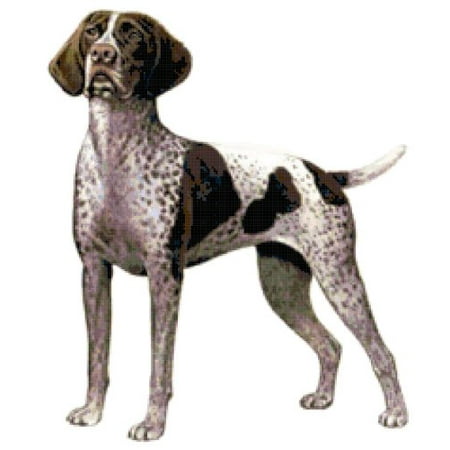 - German Shorthaired Pointer Dog Counted Cross Stitch Pattern