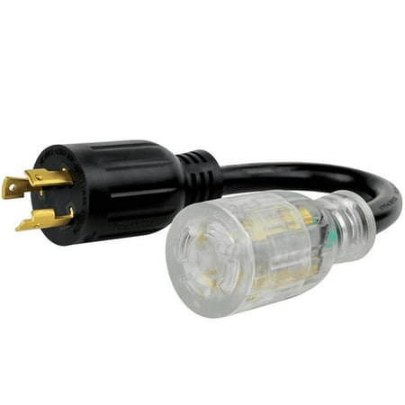 

Reliance Controls 10-3 SJTW 120V 12 in. Inverter Generator Adapter Cord
