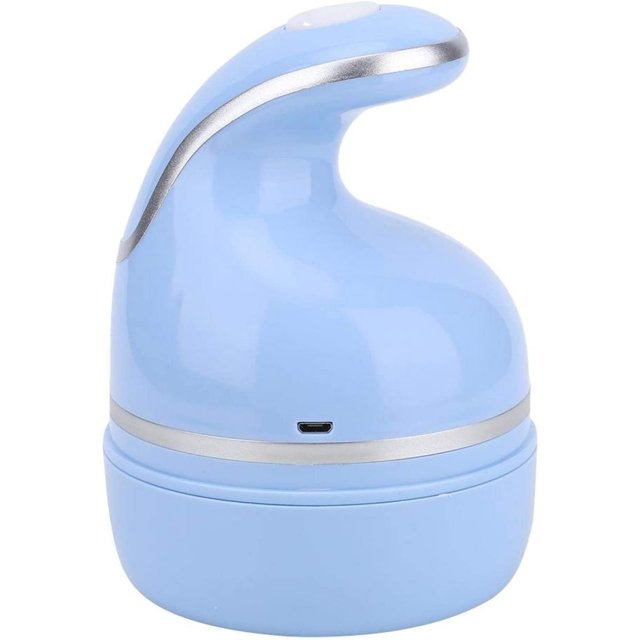 1 pieza (azul) Masajeador eléctrico del cuero cabelludo, USB inteligente de mano, carga recargable, masaje de cabeza 3D, masajeador del cuero cabelludo, masajeador automático para gatos, masajeador del cuero cabelludo para mascotas Rojo Verde